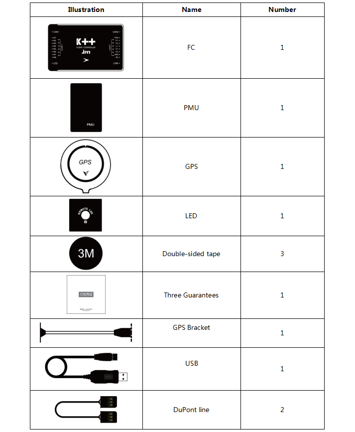 Product List K++ Flight Controller User Manual - Agriculture Drone